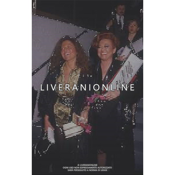 RETROSPETTIVA WANNA MARCHI PRESENTATRICE TELEVISIVA NELLA FOTO WANNA MARCHI CON LA FIGLIA STEFANIA NOBILE AG ALDO LIVERANI SAS