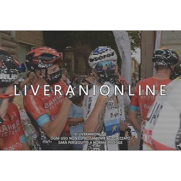 15-09-2021 Giro Della Toscana; 2021, Bahrain - Victorious; Teuns, Dylan; Colbrelli, Sonny; Pontedera; ©SIROTTI / AGENZIA ALDO LIVERANI SAS