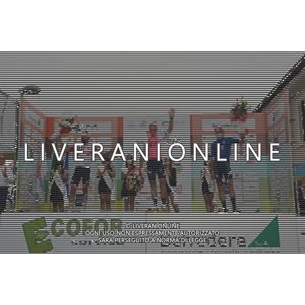 15-09-2021 Giro Della Toscana; 2021, Ef Education - Nippo; 2021, Uae - Emirates; 2021, Israel Start Up Nation; Valgreen Andersen, Michael; Ulissi, Diego; De Marchi, Alessandro; Pontedera; ©SIROTTI / AGENZIA ALDO LIVERANI SAS