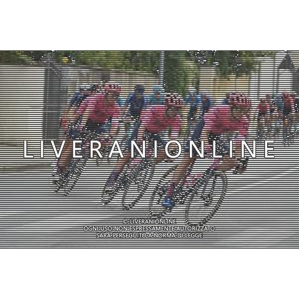 15-09-2021 Giro Della Toscana; 2021, Ef Education - Nippo; Powless, Neilson; Valgreen Andersen, Michael; Pontedera; ©SIROTTI / AGENZIA ALDO LIVERANI SAS
