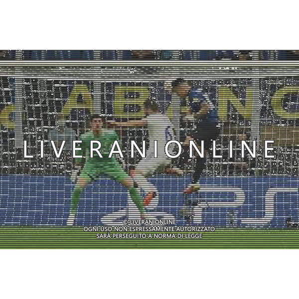 occasione Lautaro Martinez (Inter) Inter vs Real Madrid UEFA Champions League fase a gironi 1a giornata - gruppo D Milano 15-09-2021 Stadio Giuseppe Meazza - San Siro foto Roberto Garavaglia/ag. Aldo Liverani sas / AGENZIA ALDO LIVERANI SAS