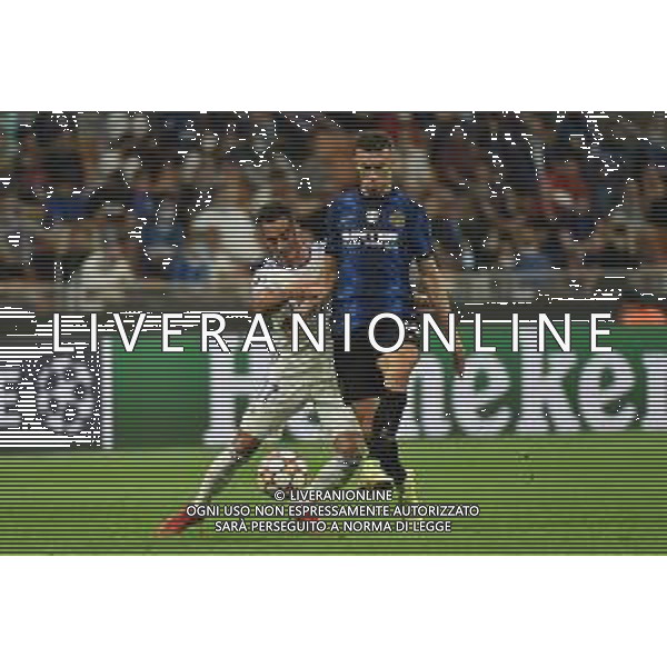 Lucas Vazquez (Real Madrid) e Ivan Perisic (Inter) Inter vs Real Madrid UEFA Champions League fase a gironi 1a giornata - gruppo D Milano 15-09-2021 Stadio Giuseppe Meazza - San Siro foto Roberto Garavaglia/ag. Aldo Liverani sas / AGENZIA ALDO LIVERANI SAS