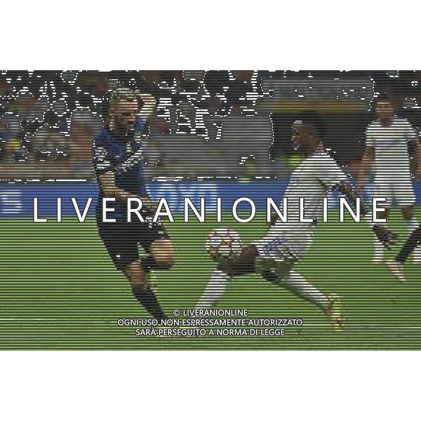 Marcelo Brozovic (Inter) SX e Vinicius Junior (Real Madrid) DX Inter vs Real Madrid UEFA Champions League fase a gironi 1a giornata - gruppo D Milano 15-09-2021 Stadio Giuseppe Meazza - San Siro foto Roberto Garavaglia/ag. Aldo Liverani sas / AGENZIA ALDO LIVERANI SAS