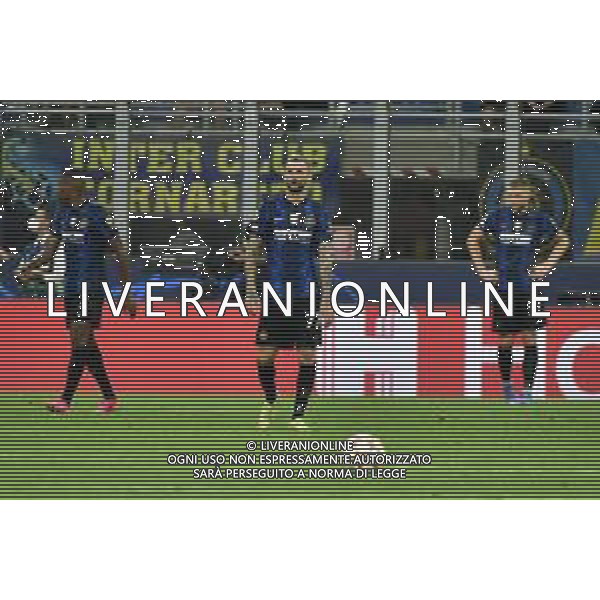 delusione Inter Inter vs Real Madrid UEFA Champions League fase a gironi 1a giornata - gruppo D Milano 15-09-2021 Stadio Giuseppe Meazza - San Siro foto Roberto Garavaglia/ag. Aldo Liverani sas / AGENZIA ALDO LIVERANI SAS