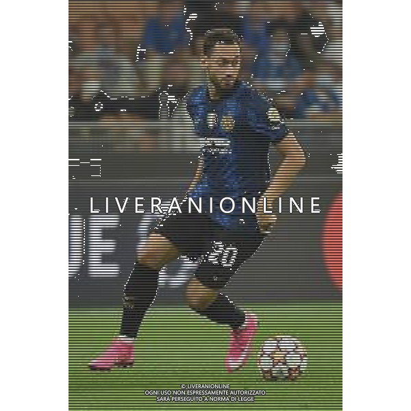 Hakan Calhanoglu (Inter) Inter vs Real Madrid UEFA Champions League fase a gironi 1a giornata - gruppo D Milano 15-09-2021 Stadio Giuseppe Meazza - San Siro foto Roberto Garavaglia/ag. Aldo Liverani sas / AGENZIA ALDO LIVERANI SAS