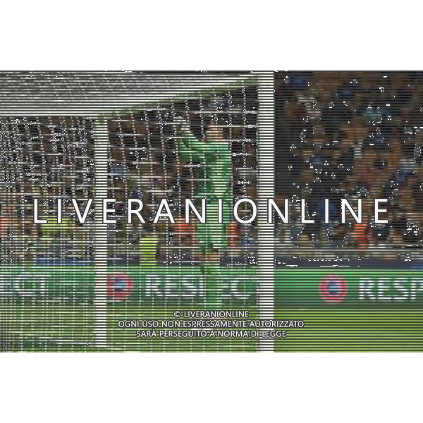 Thibaut Courtois (Real Madrid) Inter vs Real Madrid UEFA Champions League fase a gironi 1a giornata - gruppo D Milano 15-09-2021 Stadio Giuseppe Meazza - San Siro foto Roberto Garavaglia/ag. Aldo Liverani sas / AGENZIA ALDO LIVERANI SAS
