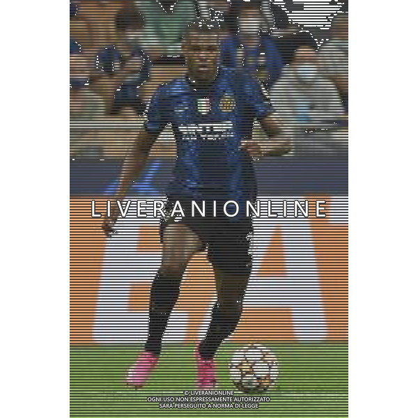 Denzel Dumfries (Inter) Inter vs Real Madrid UEFA Champions League fase a gironi 1a giornata - gruppo D Milano 15-09-2021 Stadio Giuseppe Meazza - San Siro foto Roberto Garavaglia/ag. Aldo Liverani sas / AGENZIA ALDO LIVERANI SAS