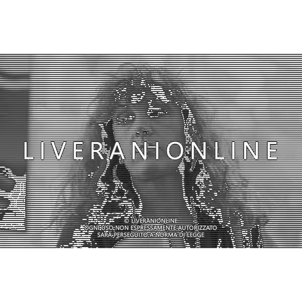 RETROSPETTIVA CATERINA CASELLI CANTANTE NELLA FOTO A SANREMO NEL 1990 ©Archivio Giovanni Liverani/AGENZIA ALDO LIVERANI SAS