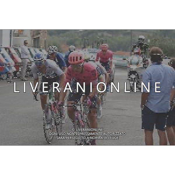 16-09-2021 Coppa Sabatini; 2021, Bahrain - Victorious; 2021, Ef Education - Nippo; Colbrelli, Sonny; Valgreen Andersen, Michael; Peccioli; ©SIROTTI/AGENZIA ALDO LIVERANI SAS