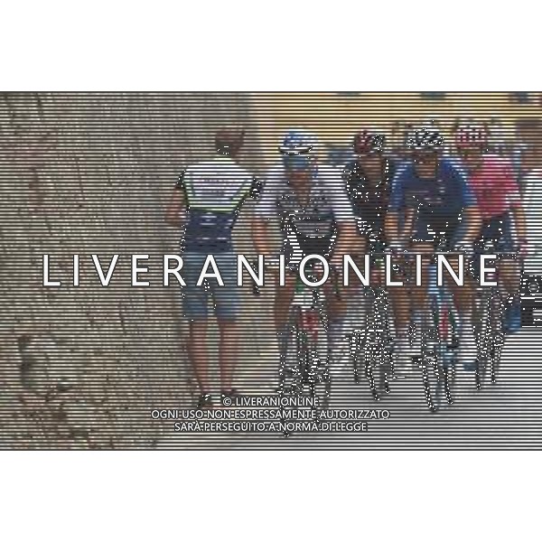 16-09-2021 Coppa Sabatini; 2021, Bahrain - Victorious; 2021, Colpack - Ballan; Colbrelli, Sonny; Baroncini, Filippo; Peccioli; ©SIROTTI/AGENZIA ALDO LIVERANI SAS