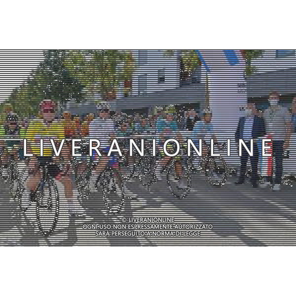 16-09-2021 Skoda Tour De Luxembourg; Tappa 03 Mondorf Les Bains - Mamer; 2021, Uae - Emirates; 2021, Groupama - Fdj; Hirschi, Marc; Gaudu, David; Mondorf Les Bains; ©SIROTTI/AGENZIA ALDO LIVERANI SAS