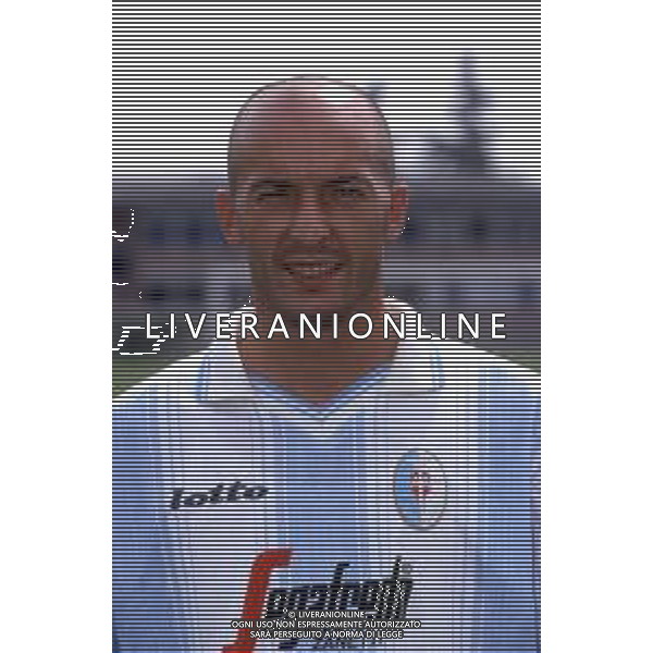 RETROSPETTIVA FAUSTO PIZZI CALCIATORE NELLA FOTO FAUSTO PIZZI CON LA MAGLIA DEL TREVISO CALCIO AG ALDO LIVERANI SAS