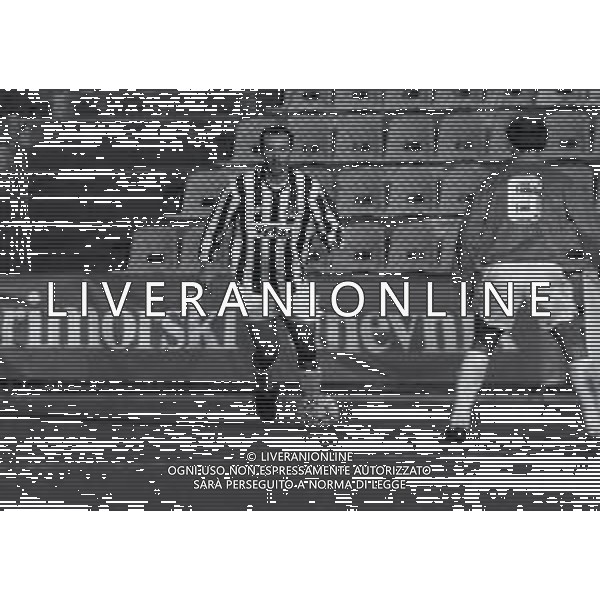 RETROSPETTIVA FAUSTO PIZZI CALCIATORE NELLA FOTO FAUSTO PIZZI CON LA MAGLIA DELL\'UDINESE CALCIO AG ALDO LIVERANI SAS