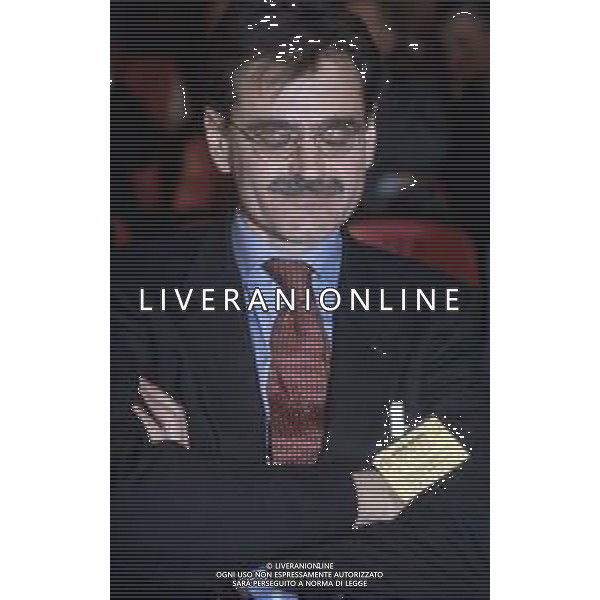 RETROSPETTIVA WILLER BORDON POLITICO NELLA FOTO WILLER BORDON NELL\'ANNO 1994 AG ALDO LIVERANI SAS
