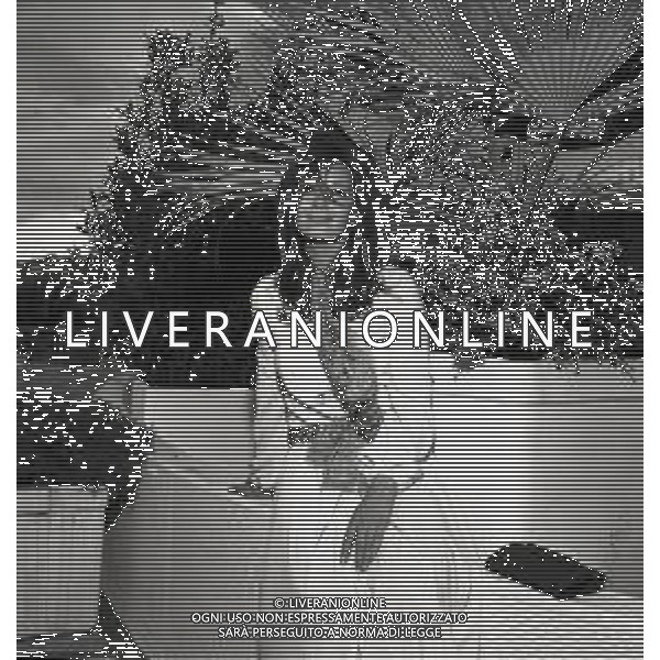 RETROSPETTIVA LEA MASSARI ATTRICE NELLA FOTO LEA MASSARI NELL\'ANNO 1970 A CANNES AG ALDO LIVERANI SAS 