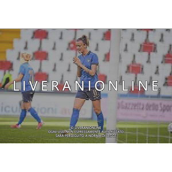 GriffoniE/LMedia - Women&#39;s World Cup 2023 Qualifiers - Italy vs Moldova - FIFA World Cup 17 September 2021 - Nereo Rocco stadium, Trieste, Italy Photo showing: Disappointment of Barbara Bonansea (Italy) @GriffoniE/LMedia/AGENZIA ALDO LIVERANI SAS