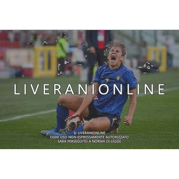 GriffoniE/LMedia - Women&#39;s World Cup 2023 Qualifiers - Italy vs Moldova - FIFA World Cup 17 September 2021 - Nereo Rocco stadium, Trieste, Italy Photo showing: Foul of Nadeida Colesnicenco (Moldova) on Valentina Bergamaschi (Italy) @GriffoniE/LMedia/AGENZIA ALDO LIVERANI SAS