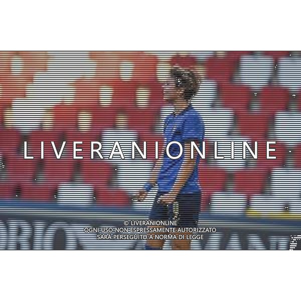 GriffoniE/LMedia - Women&#39;s World Cup 2023 Qualifiers - Italy vs Moldova - FIFA World Cup 17 September 2021 - Nereo Rocco stadium, Trieste, Italy Photo showing: Valentina Giacinti (Italy) celebrates after scoring a goal 3-0 @GriffoniE/LMedia/AGENZIA ALDO LIVERANI SAS
