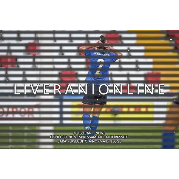 GriffoniE/LMedia - Women&#39;s World Cup 2023 Qualifiers - Italy vs Moldova - FIFA World Cup 17 September 2021 - Nereo Rocco stadium, Trieste, Italy Photo showing: Disappointment of Valentina Bergamaschi (Italy) @GriffoniE/LMedia/AGENZIA ALDO LIVERANI SAS