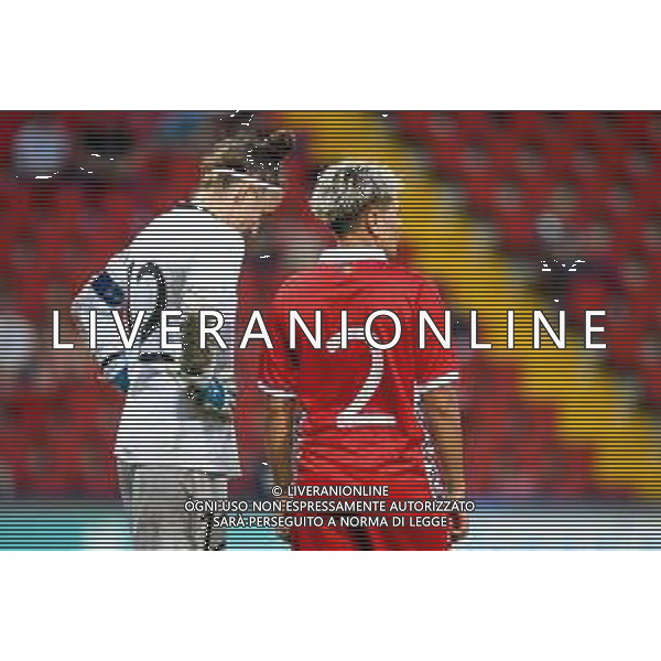 GriffoniE/LMedia - Women&#39;s World Cup 2023 Qualifiers - Italy vs Moldova - FIFA World Cup 17 September 2021 - Nereo Rocco stadium, Trieste, Italy Photo showing: Disappointment of Natalia Munteanu (Moldova) and Cristina Cerescu (Moldova) @GriffoniE/LMedia/AGENZIA ALDO LIVERANI SAS