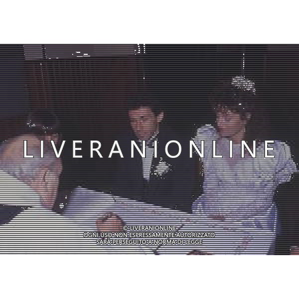 RETROSPETTIVA GIUSEPPE BARESI CALCIATORE NELLA FOTO GIUSEPPE BARESI CON LA MOGLIE ELENA TAGLIABUE IL GIORNO DELLE NOZZE AG ALDO LIVERANI SAS