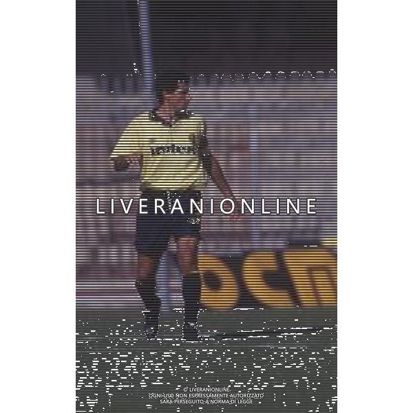 RETROSPETTIVA GIUSEPPE BARESI CALCIATORE NELLA FOTO GIUSEPPE BARESI CON LA MAGLIA DEL MODENA CALCIO AG ALDO LIVERANI SAS