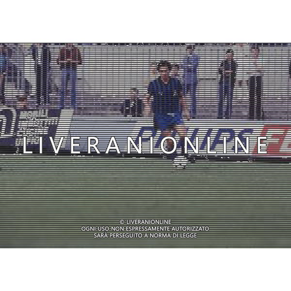 RETROSPETTIVA GIUSEPPE BARESI CALCIATORE NELLA FOTO GIUSEPPE BARESI CON LA MAGLIA DELL\'INTER AG ALDO LIVERANI SAS