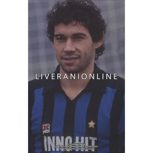 RETROSPETTIVA GIUSEPPE BARESI CALCIATORE NELLA FOTO GIUSEPPE BARESI AG ALDO LIVERANI SAS
