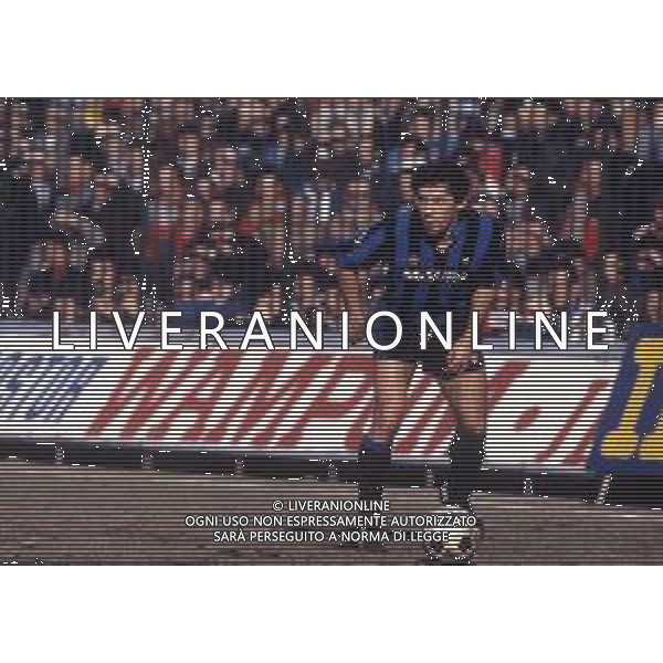 RETROSPETTIVA GIUSEPPE BARESI CALCIATORE NELLA FOTO GIUSEPPE BARESI CON LA MAGLIA DELL\'INTER AG ALDO LIVERANI SAS