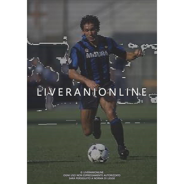 RETROSPETTIVA GIUSEPPE BARESI CALCIATORE NELLA FOTO GIUSEPPE BARESI CON LA MAGLIA DELL\'INTER AG ALDO LIVERANI SAS