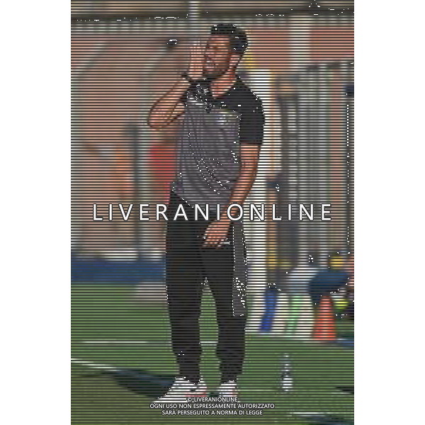 ¬© TVRG Fabio Grosso allenatore Frosinone Como vs Frosinone Campionato Serie BKT - 4a giornata Como 17-09-2021 Stadio Giuseppe Sinigaglia foto Roberto Garavaglia/ag. Aldo Liverani sas / AG ALDO LIVERANI SAS