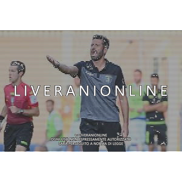 ¬© TVRG Fabio Grosso allenatore Frosinone Como vs Frosinone Campionato Serie BKT - 4a giornata Como 17-09-2021 Stadio Giuseppe Sinigaglia foto Roberto Garavaglia/ag. Aldo Liverani sas / AG ALDO LIVERANI SAS