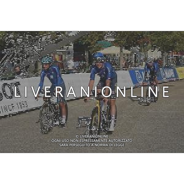 18-09-2021 Vigilia Mondiali Flandres 2021; 2021, Astana - Premier Tech; 2021, Ineos Grenadiers; 2021, Jumbo - Visma; Sobrero, Matteo; Ganna, Filippo; Affini, Edoardo; Brugge; FOTO STEFANO SIROTTI-AG ALDO LIVERANI SAS