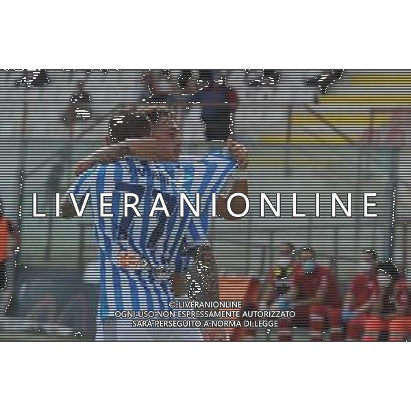 REGGINA - SPAL CAMPIONATO CALCIO SERIE BKT 18.09.2021 NELLA FOTO ESULTANZA DOPO IL GOL DI ESPOSITO ©ANDREA ROSITO /AGENZIA ALDO LIVERANI SAS