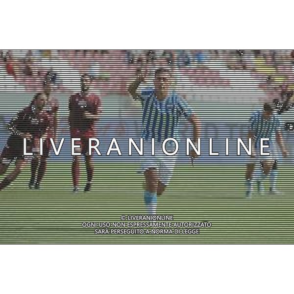 REGGINA - SPAL CAMPIONATO CALCIO SERIE BKT 18.09.2021 NELLA FOTO ESULTANZA DOPO IL GOL DI ESPOSITO ©ANDREA ROSITO /AGENZIA ALDO LIVERANI SAS