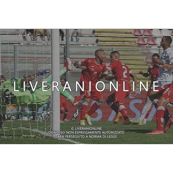 CerquigliniL/LMedia - AC Perugia vs Cosenza Calcio - Campionato di Calcio Serie BKT 2021/2022 18 settembre 2021 - Stadio Renato Curi, Perugia, Italia Nella foto: aleandro rosi (n.2 difensore perugia calcio)&#xA; esulta 1-0 @CerquigliniL/LMedia /AGENZIA ALDO LIVERANI SAS