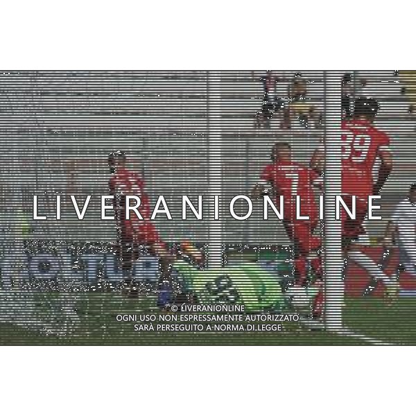 CerquigliniL/LMedia - AC Perugia vs Cosenza Calcio - Campionato di Calcio Serie BKT 2021/2022 18 settembre 2021 - Stadio Renato Curi, Perugia, Italia Nella foto: aleandro rosi (n.2 difensore perugia calcio)&#xA; esulta 1-0 @CerquigliniL/LMedia /AGENZIA ALDO LIVERANI SAS