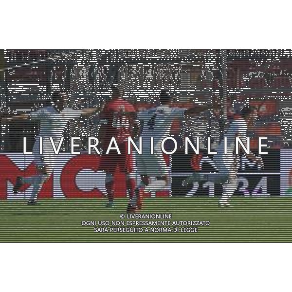 CerquigliniL/LMedia - AC Perugia vs Cosenza Calcio - Campionato di Calcio Serie BKT 2021/2022 18 settembre 2021 - Stadio Renato Curi, Perugia, Italia Nella foto: situm mario (n.92 cosenza calcio) esulta 1-1 @CerquigliniL/LMedia /AGENZIA ALDO LIVERANI SAS