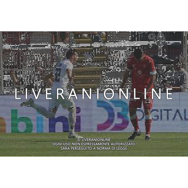 CerquigliniL/LMedia - AC Perugia vs Cosenza Calcio - Campionato di Calcio Serie BKT 2021/2022 18 settembre 2021 - Stadio Renato Curi, Perugia, Italia Nella foto: situm mario (n.92 cosenza calcio) esulta 1-1 @CerquigliniL/LMedia /AGENZIA ALDO LIVERANI SAS