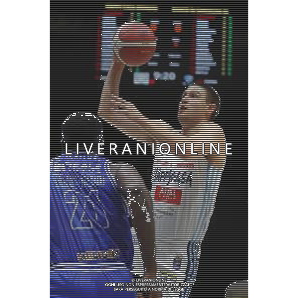 BOLOGNA 18/09/2021 Basket -Discovery+Supercoppa 2021 - Quarti di Finale - Happy Casa Brindisi vs Banco di Sardegna Sassari - nella foto: adrian nathan ©Claudio Zamagni/Agenzia Aldo Liverani