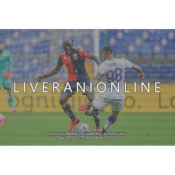 VigoD/LMedia - Genoa CFC vs ACF Fiorentina - Italian football Serie A match 2021/2022 18 September 2021 - Luigi Ferraris stadium, Genova, Italy Photo showing: Abdoulaye Toure (Genoa), IGOR (Fiorentina) @VigoD/LMedia /AGENZIA ALDO LIVERANI SAS