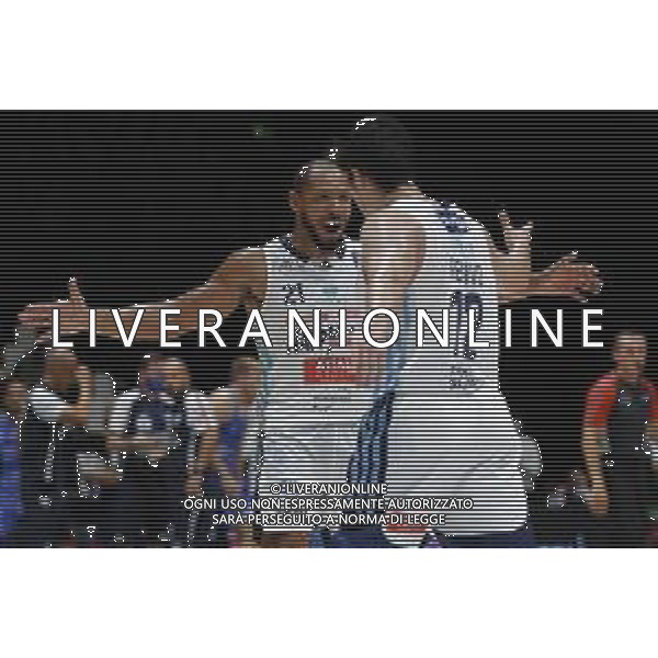BOLOGNA 18/09/2021 Basket -Discovery+Supercoppa 2021 - Quarti di Finale - Happy Casa Brindisi vs Banco di Sardegna Sassari - nella foto: esultanza brindisi ©Claudio Zamagni/Agenzia Aldo Liverani