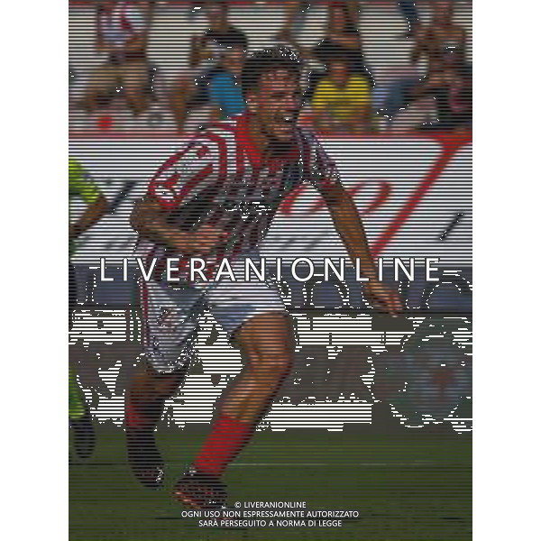 GriffoniE/LMedia - LR Vicenza vs AC Pisa - Campionato di Calcio Serie BKT 2021/2022 18 settembre 2021 - Stadio Romeo Menti, Vicenza, Italia Nella foto: Federico Proia (Vicenza) esulta dopo aver segnato il gol 1-0 @GriffoniE/LMedia AG ALDO LIVERANI SAS