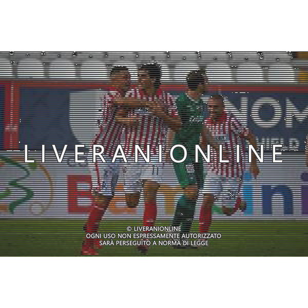 GriffoniE/LMedia - LR Vicenza vs AC Pisa - Campionato di Calcio Serie BKT 2021/2022 18 settembre 2021 - Stadio Romeo Menti, Vicenza, Italia Nella foto: Esultanza di Filippo Ranocchia (Vicenza) dopo aver segnato il gol del 2-1 @GriffoniE/LMedia AG ALDO LIVERANI SAS