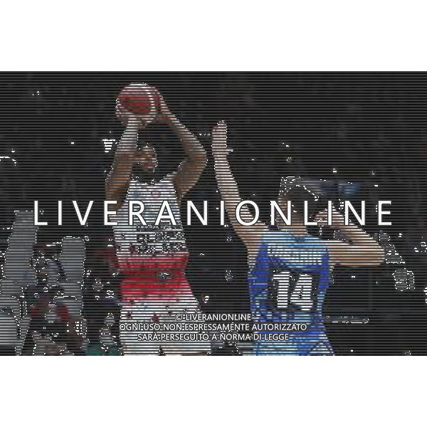 BOLOGNA 18/09/2021 Basket -Discovery+Supercoppa 2021 - Quarti di Finale - AIX Armani Exchange Milano vs Nutribullet Treviso Basket - nella foto: delaney malcom ©Claudio Zamagni/Agenzia Aldo Liverani