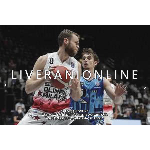 BOLOGNA 18/09/2021 Basket -Discovery+Supercoppa 2021 - Quarti di Finale - AIX Armani Exchange Milano vs Nutribullet Treviso Basket - nella foto: melli nicolo\' ©Claudio Zamagni/Agenzia Aldo Liverani