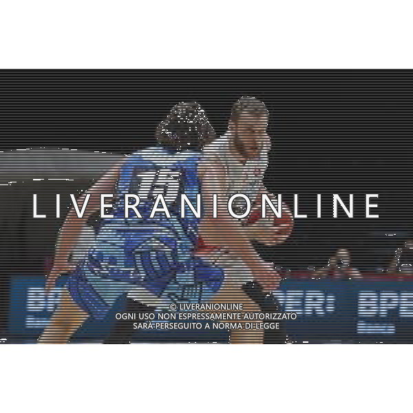 BOLOGNA 18/09/2021 Basket -Discovery+Supercoppa 2021 - Quarti di Finale - AIX Armani Exchange Milano vs Nutribullet Treviso Basket - nella foto: melli nicolo\' ©Claudio Zamagni/Agenzia Aldo Liverani
