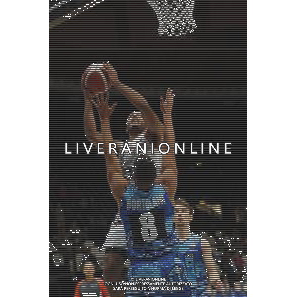BOLOGNA 18/09/2021 Basket -Discovery+Supercoppa 2021 - Quarti di Finale - AIX Armani Exchange Milano vs Nutribullet Treviso Basket - nella foto: shields shavon ©Claudio Zamagni/Agenzia Aldo Liverani
