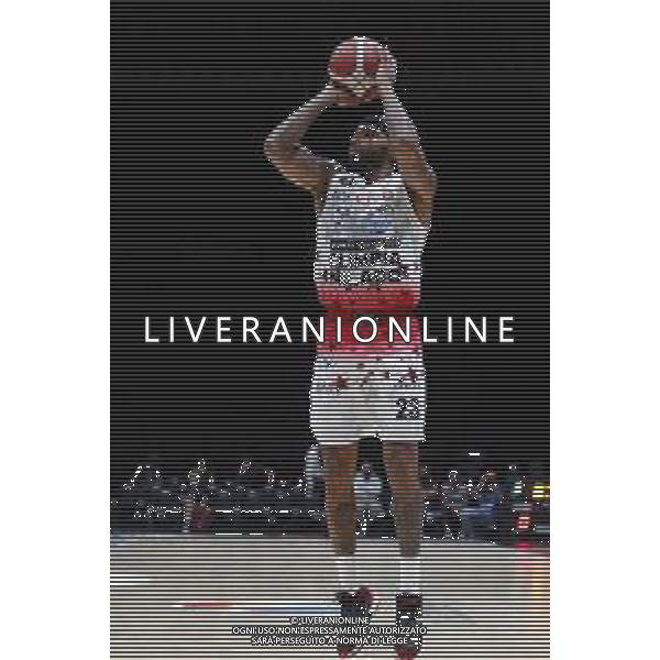 BOLOGNA 18/09/2021 Basket -Discovery+Supercoppa 2021 - Quarti di Finale - AIX Armani Exchange Milano vs Nutribullet Treviso Basket - nella foto: delaney malcom ©Claudio Zamagni/Agenzia Aldo Liverani