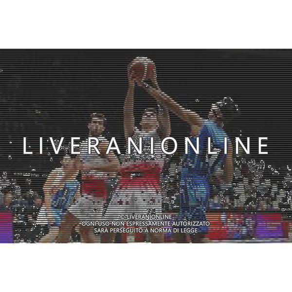 BOLOGNA 18/09/2021 Basket -Discovery+Supercoppa 2021 - Quarti di Finale - AIX Armani Exchange Milano vs Nutribullet Treviso Basket - nella foto: mitoglu konstantinos ©Claudio Zamagni/Agenzia Aldo Liverani